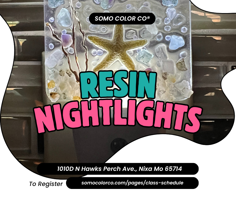 Resin Night Light Class