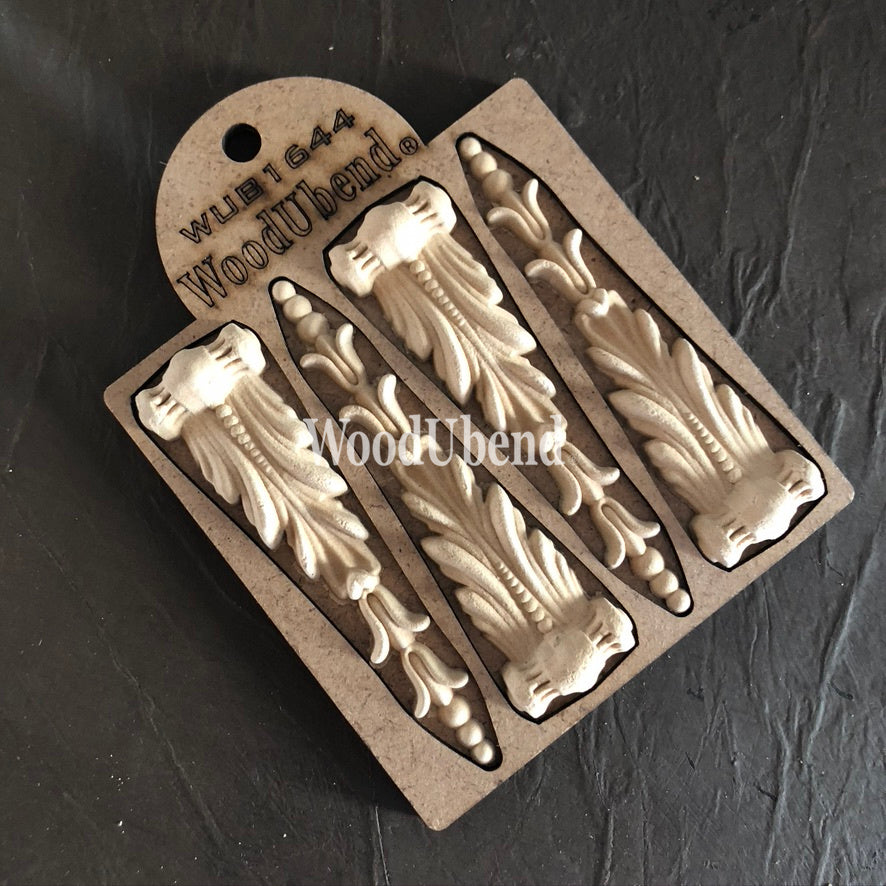 WUB1644  Pack of 4 Decorative Corbels image 0
