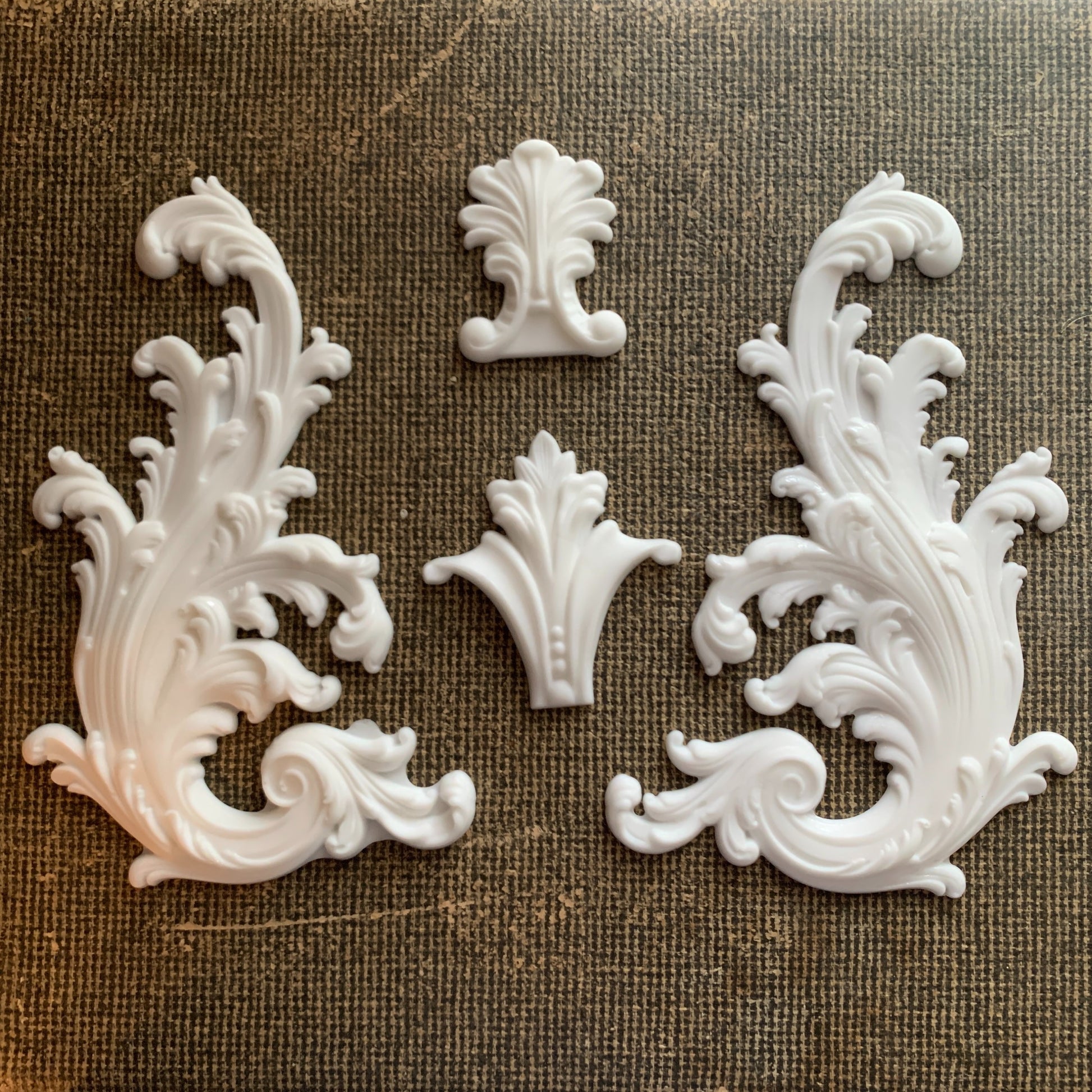 Portico Scrolls Resin Shapes image 0