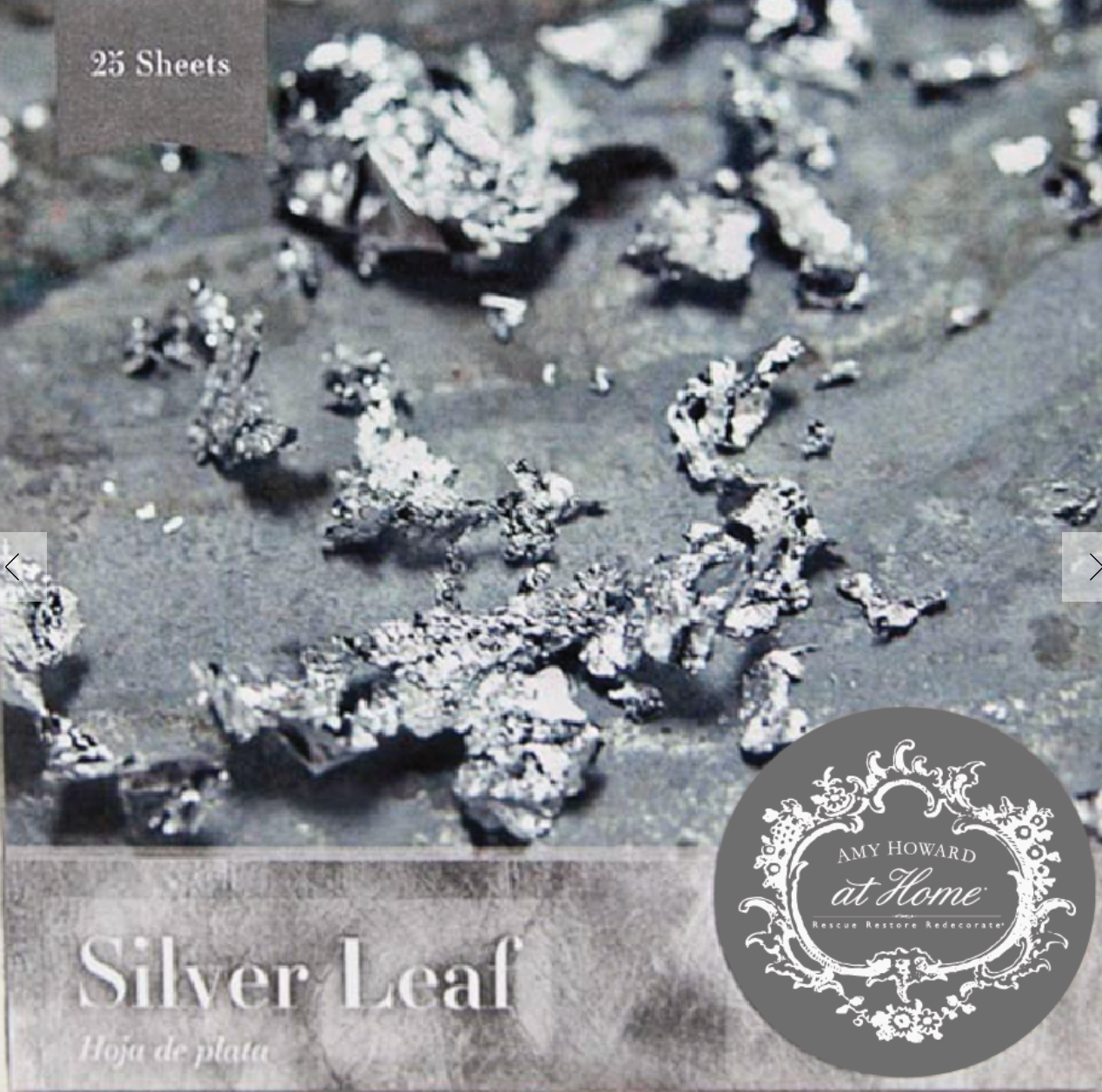 Silver Leaf - 25 sheet pack image 0