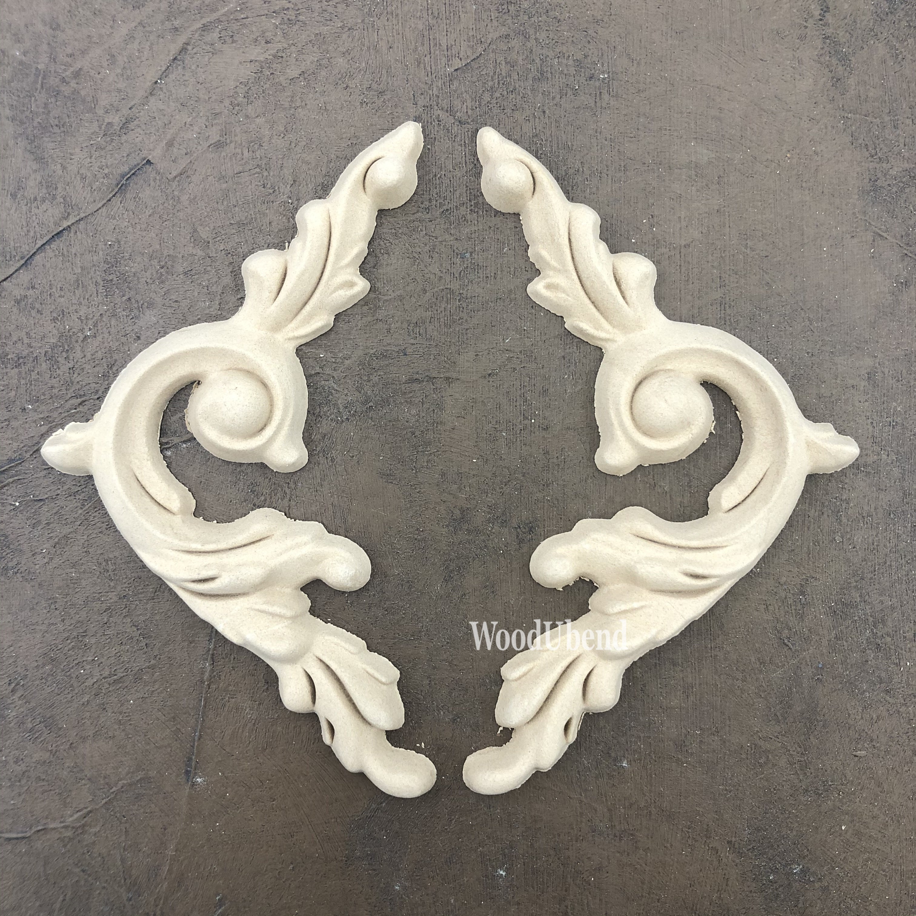 WUB1318-9 Pack of 2 Baroque Corners image 0