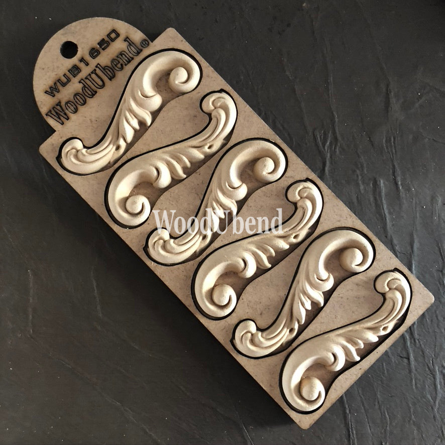 WUB1650  Pack of 6 Decorative Scrolls image 0