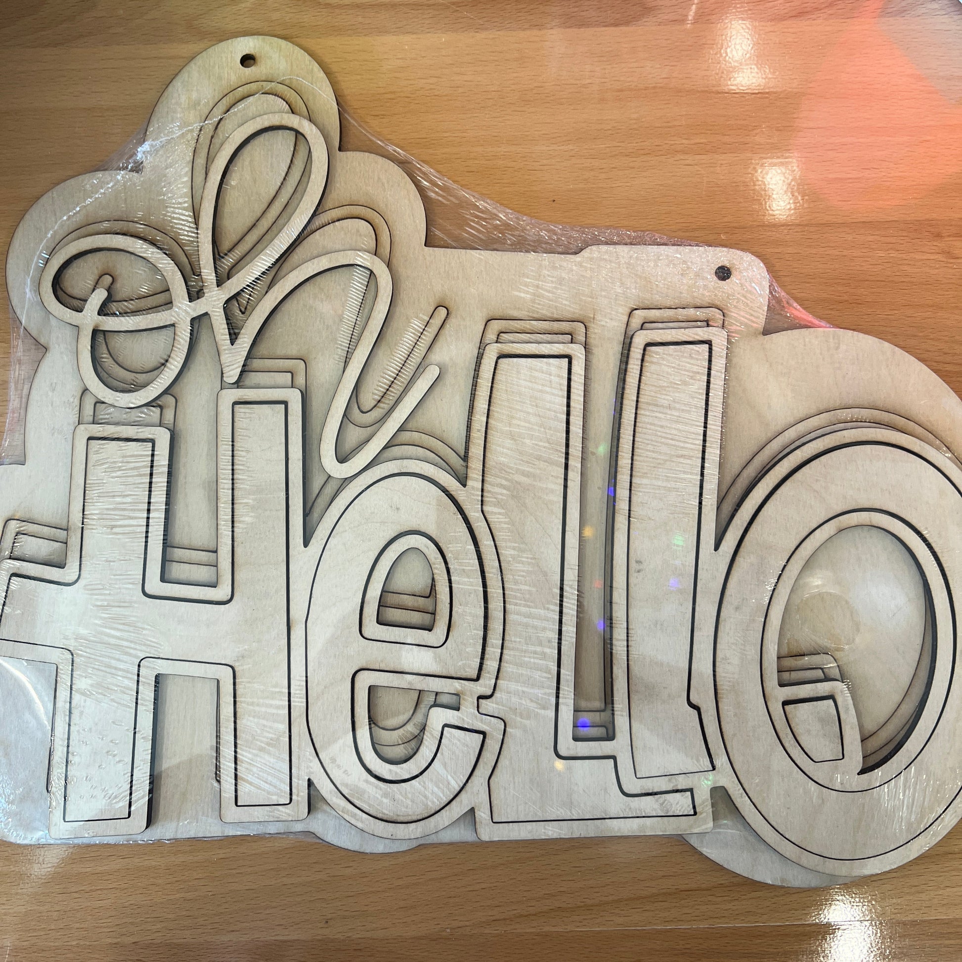 Oh Hello Door Hanger