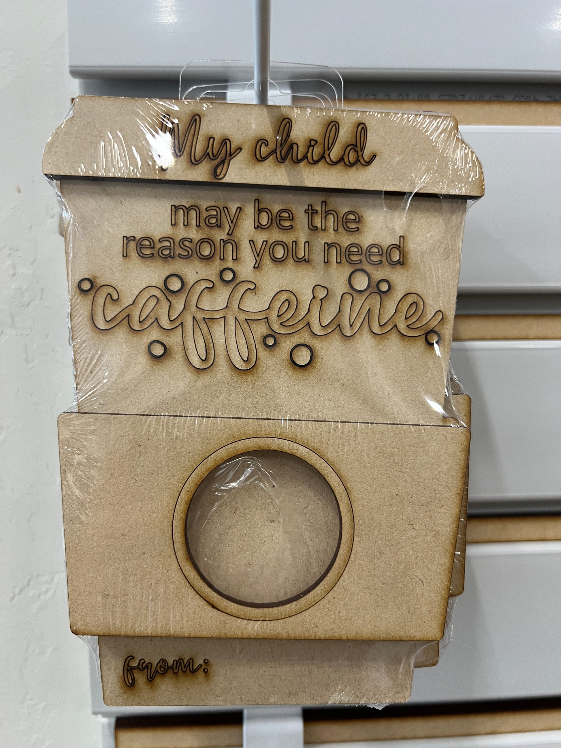 Teacher Coffe Cup Gift Card Holder (Copy)