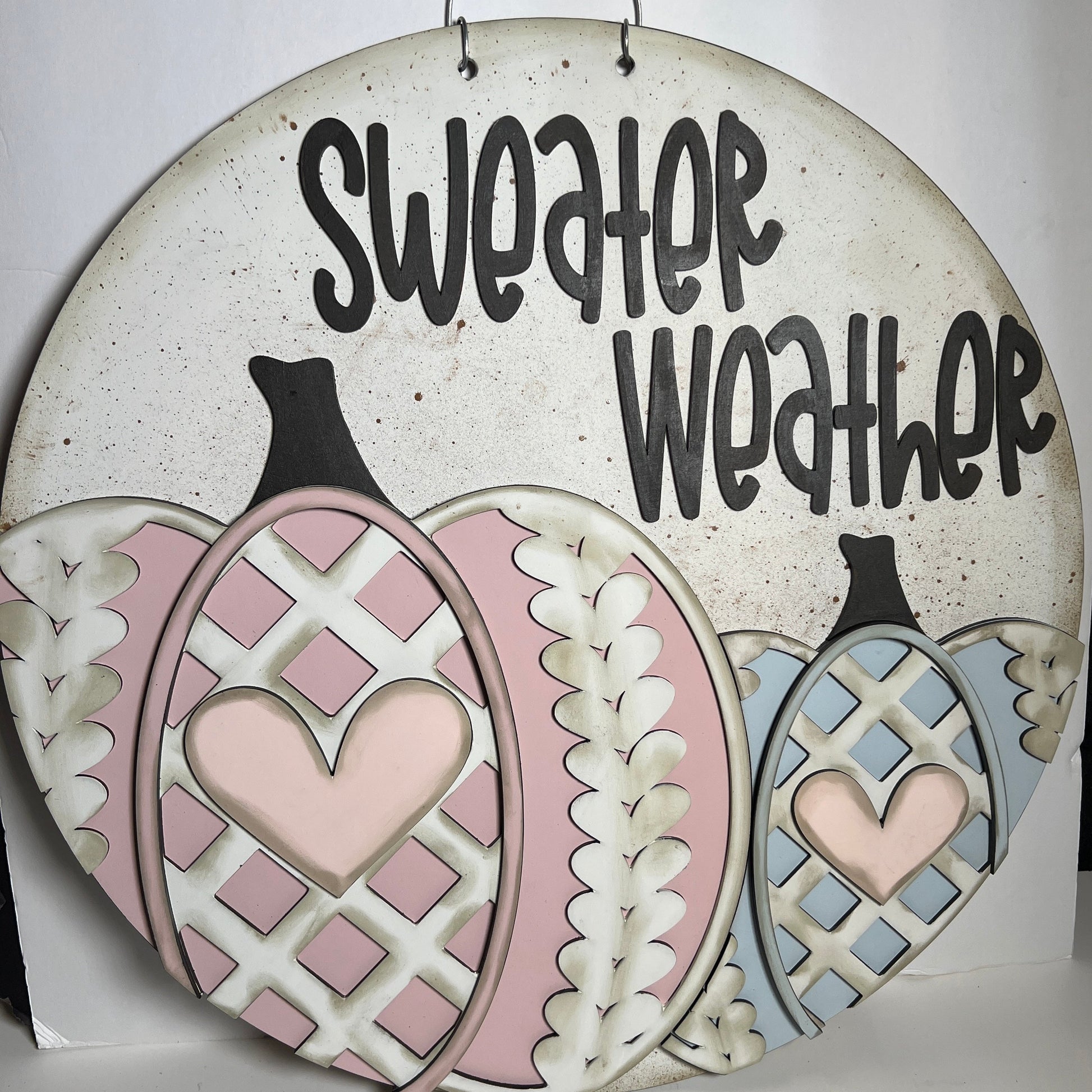 Sweater Weather Door Hanger