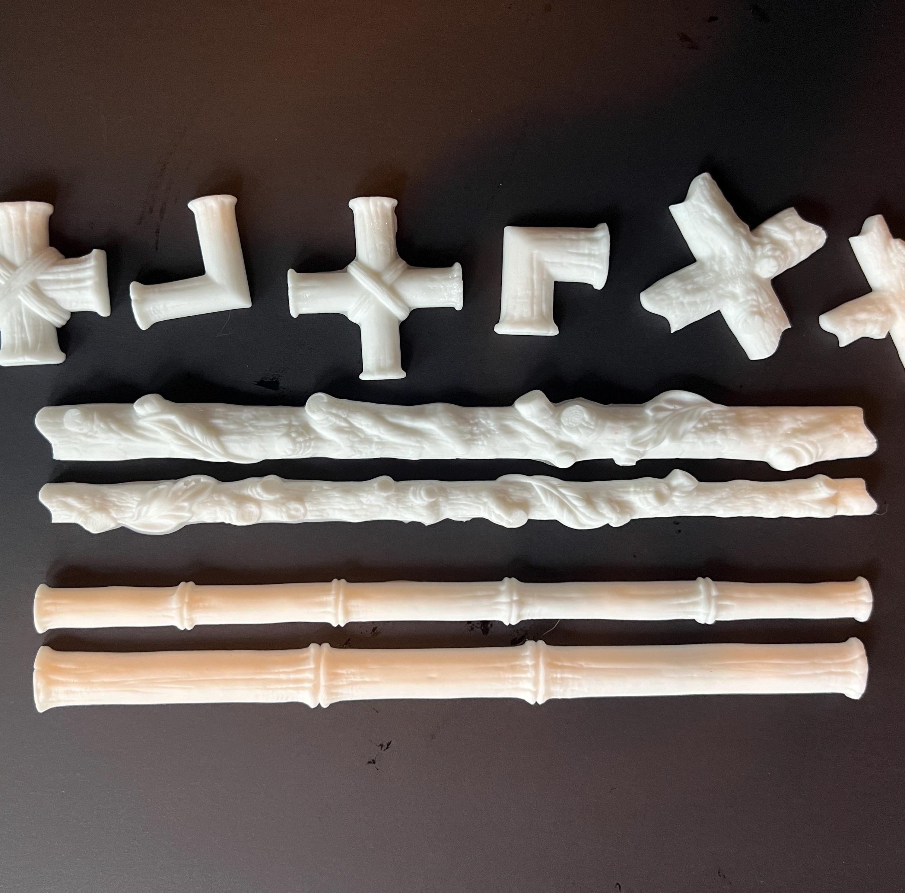 IOD Faux Bois Resin Shapes