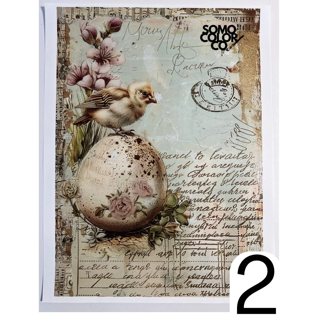 Large Tag Decoupage Class Kit image 10