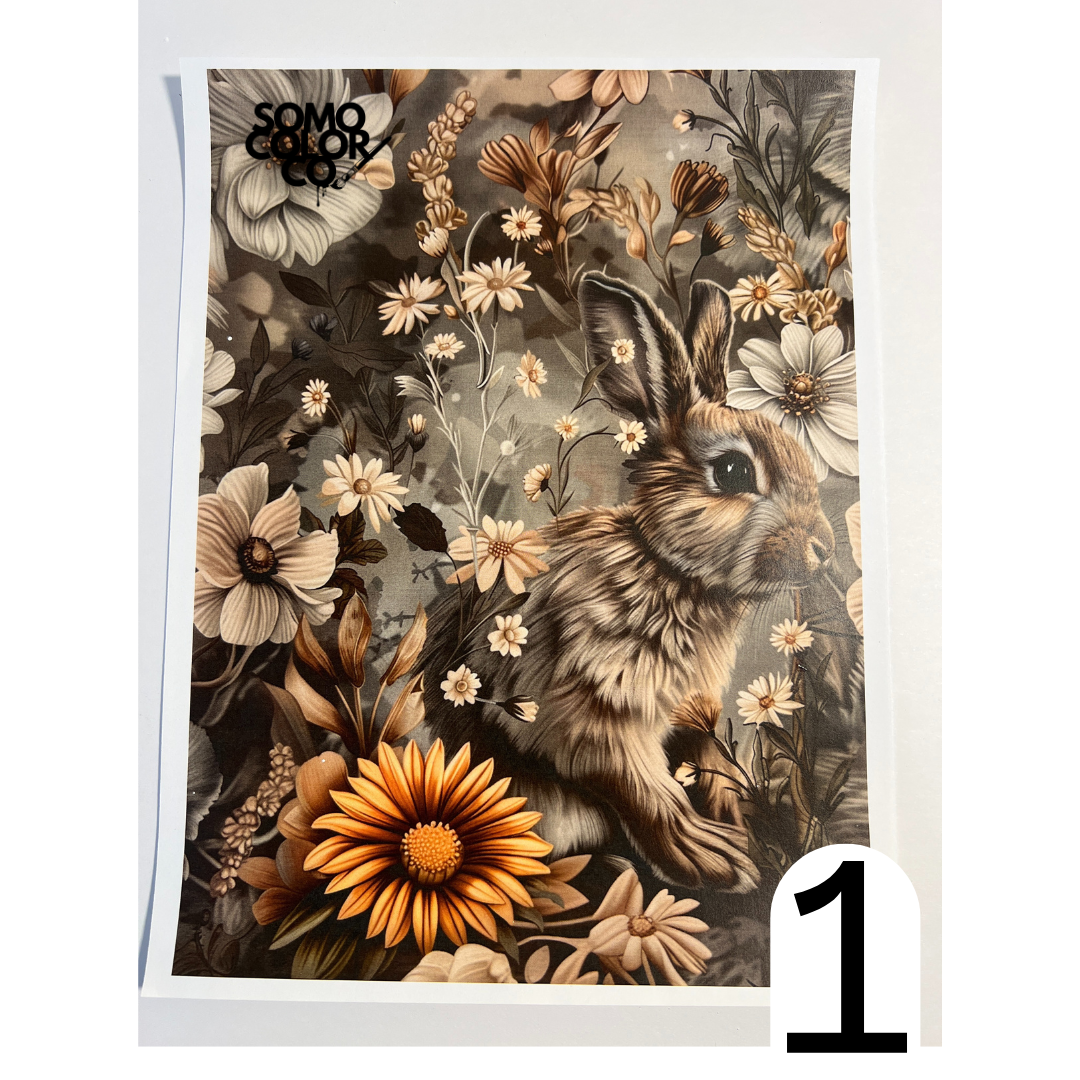 Large Tag Decoupage Class Kit image 9