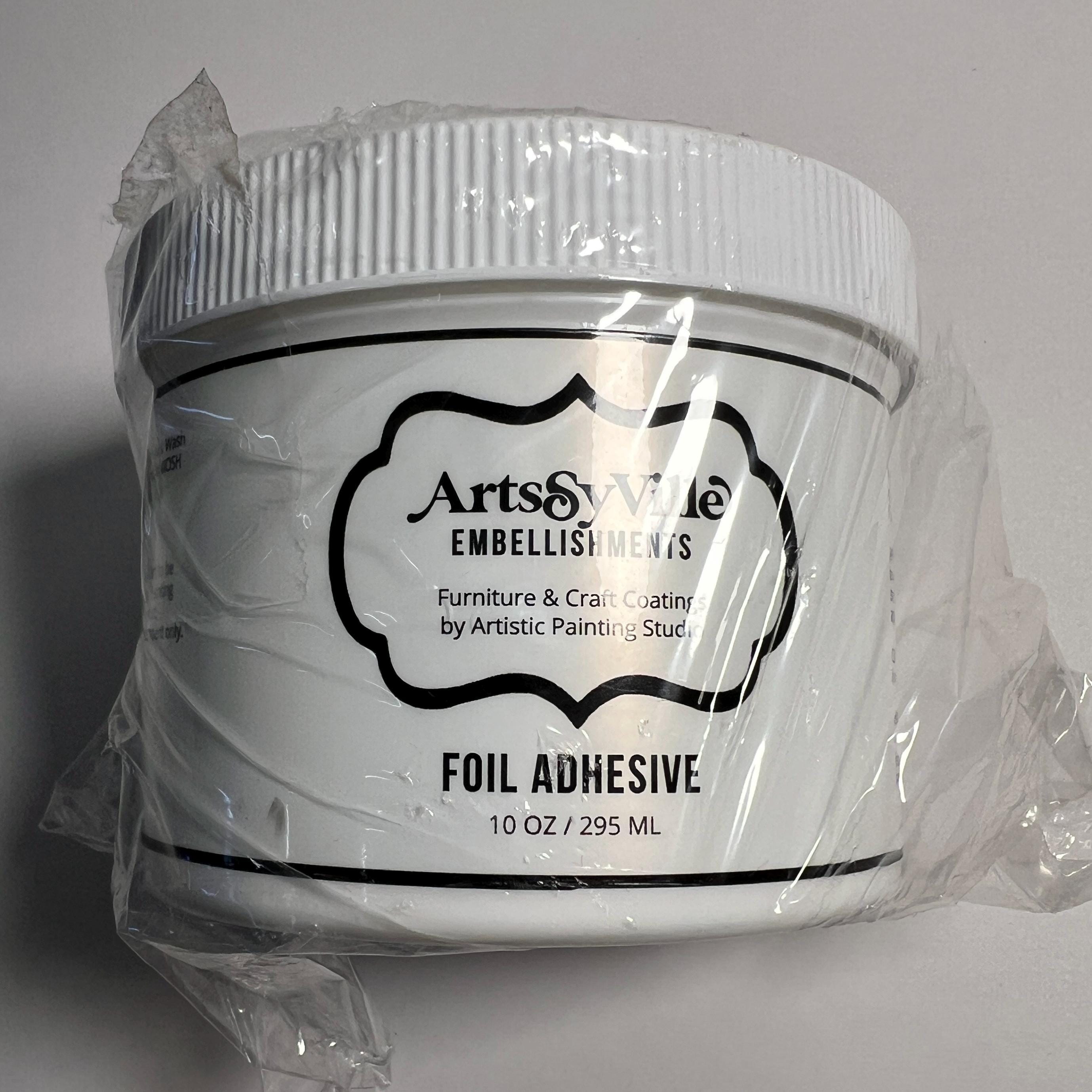 Jar of Foil Adhesive (glue)