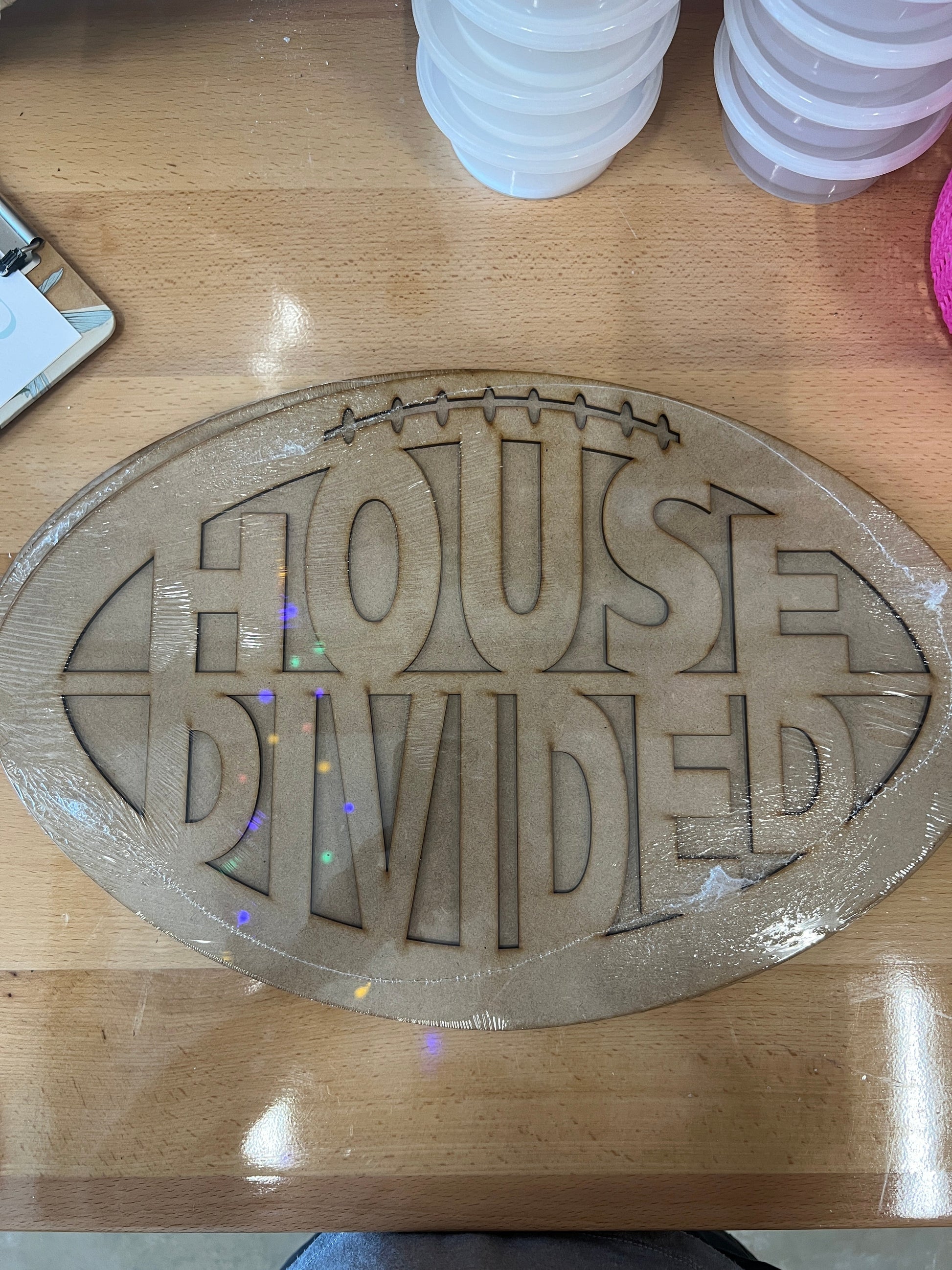 House Divided Door Hanger