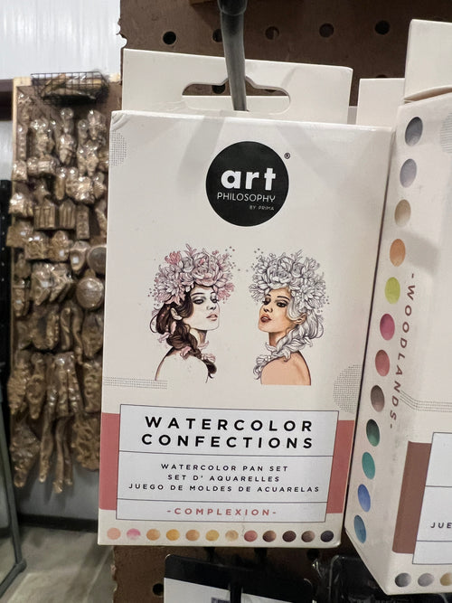 Art Basics Complexion Watercolor Paint Set – Earth Tone Palette for Art Projects