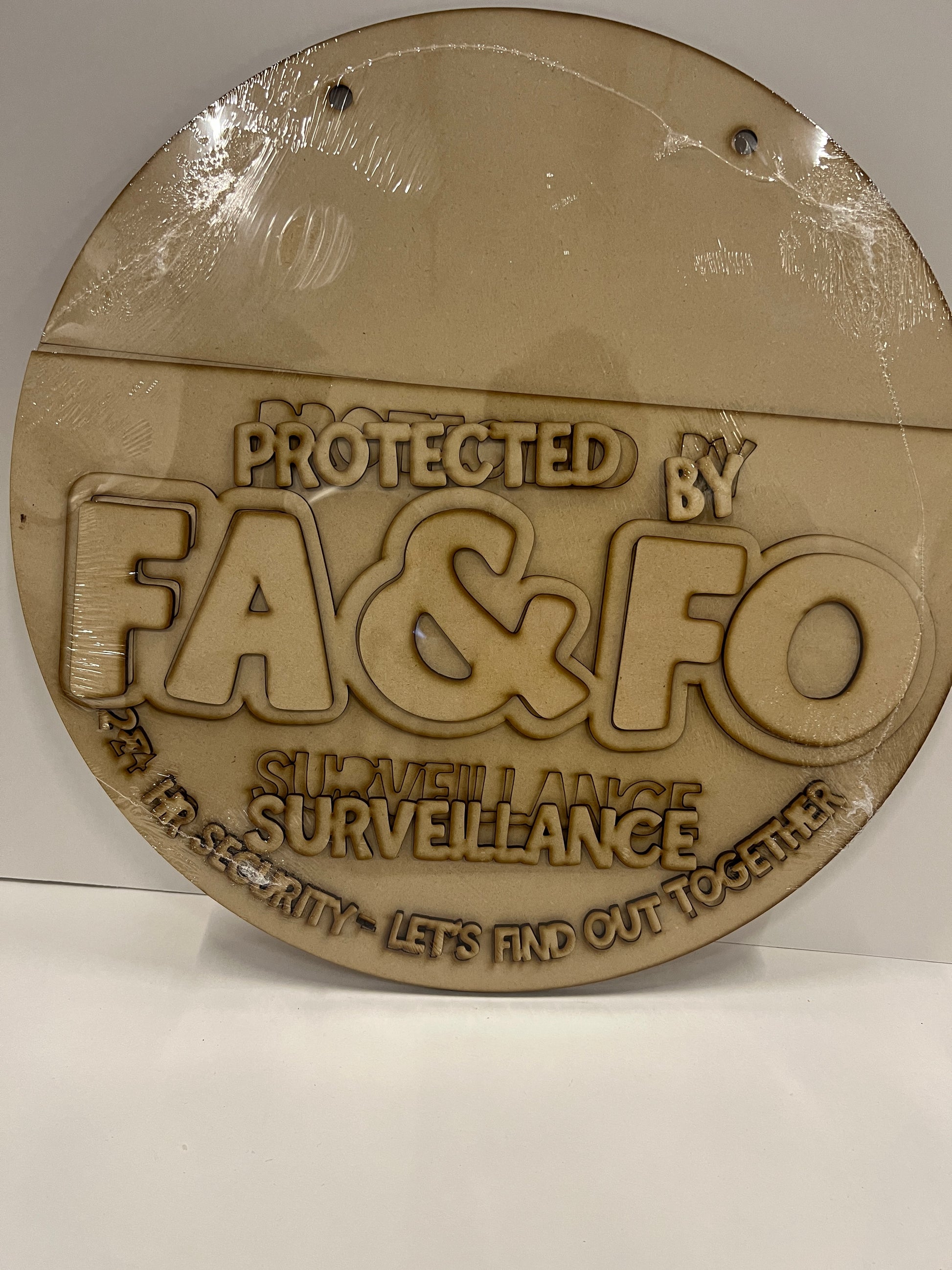 FAFO Door Hanger