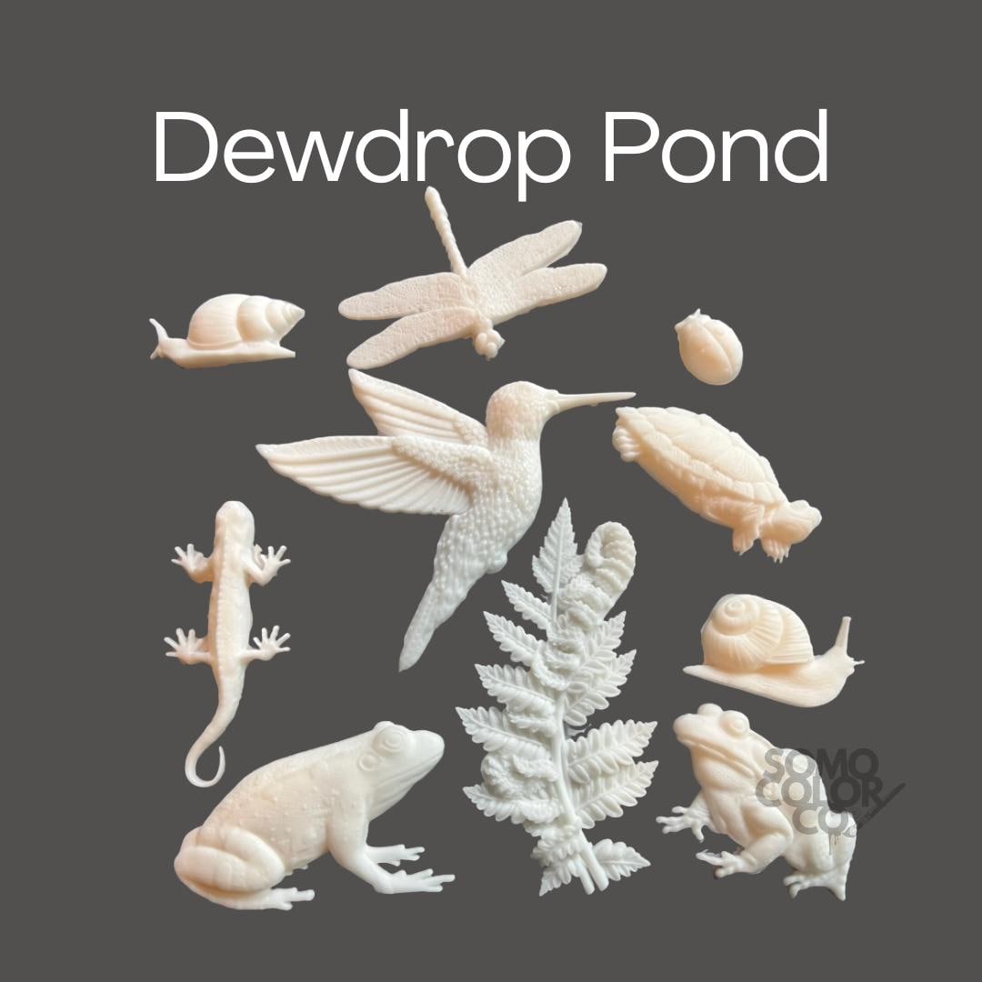 IOD Dew Drop Pond Resin Shapes Cover