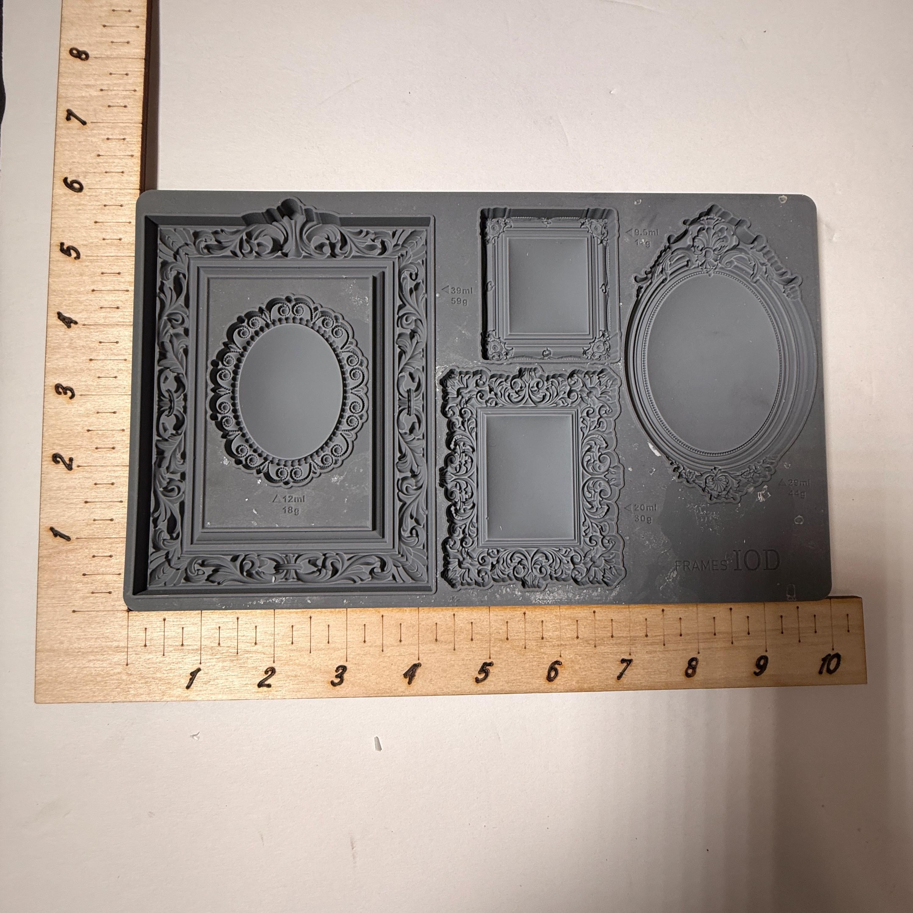 IOD Frames Resin Shapes