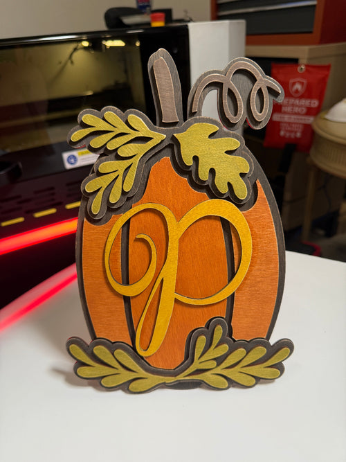 Monogram Pumpkin DIY Workshop @ Somo Color Co in Nixa, Missouri