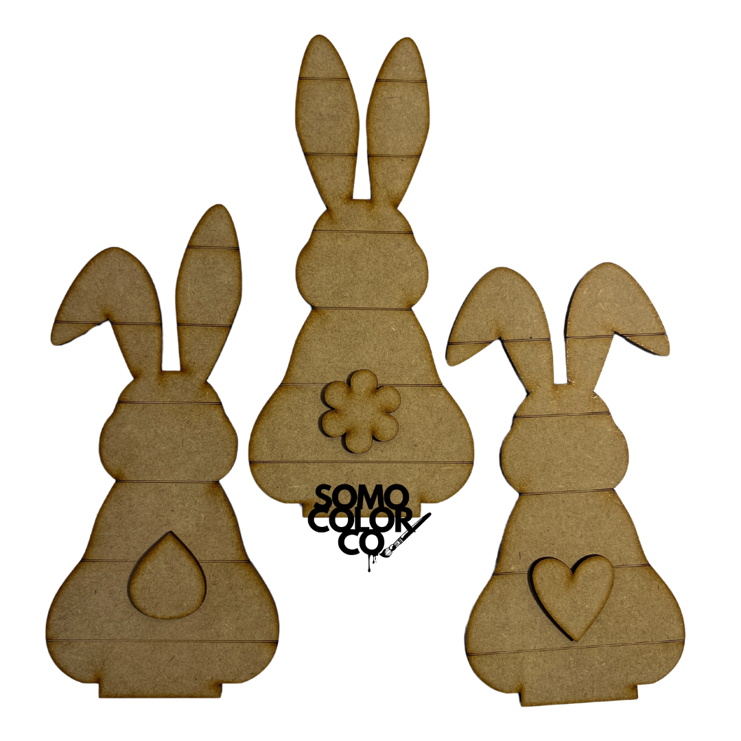 3 MDF Rabbit Shelf Sitter Class Kit image 2
